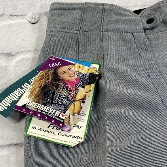 Vintage OBERMEYER Women's Monroe II Stretch In The Boot Ski Pants Size 8‎ L 1993 - Picture 13 of 16